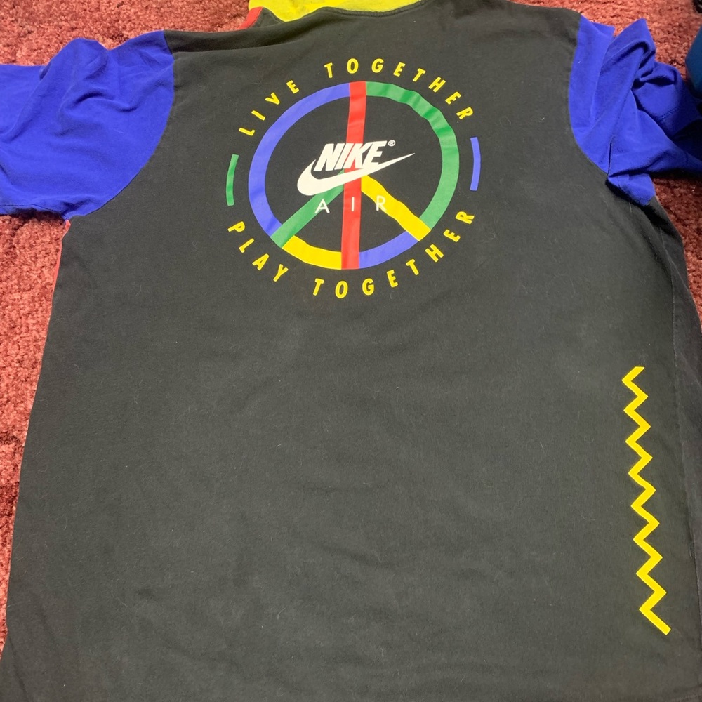 Nike Y2K vintage NYC Wildcard hooded tshirt extra large